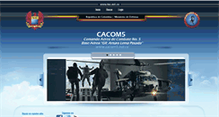 Desktop Screenshot of cacom5.mil.co
