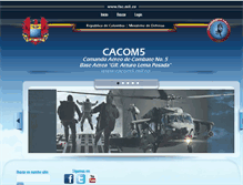 Tablet Screenshot of cacom5.mil.co